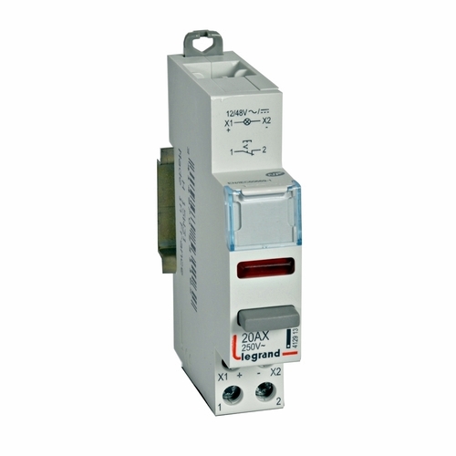 Legrand (BT) Druckschalter Öffner, LED Rot Legrand 412913