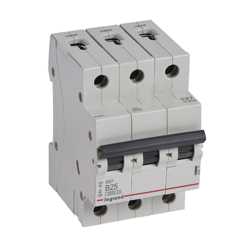 Legrand (BT) Leitungsschutzschalter 25A, 3-polig, 6kA Legrand 419171