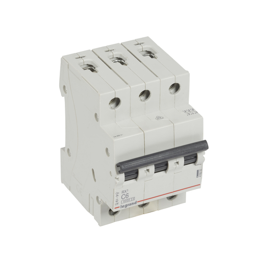 Legrand (BT) Leitungsschutzschalter 6A, 3-polig, 6kA Legrand 419232