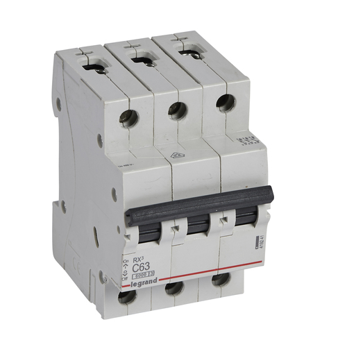 Legrand (BT) Leitungsschutzschalter 63A, 3-polig, 6kA Legrand 419241