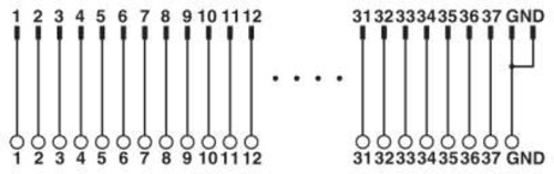 Phoenix Contact Übergabemodul VIP-2/PT/D37SUB/M