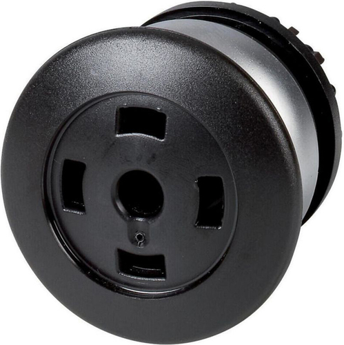 Eaton Pilzdrucktaste schwarz,blanko M22-DP-S-X-GVP