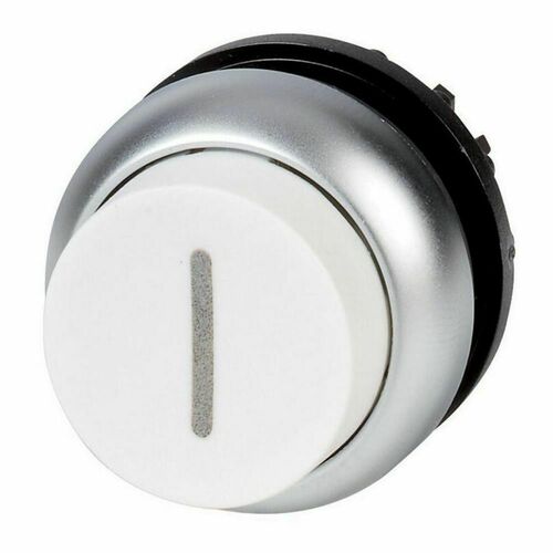 Eaton Drucktaste hoch,ws,rast.,blanko M22-DRH-W-X1