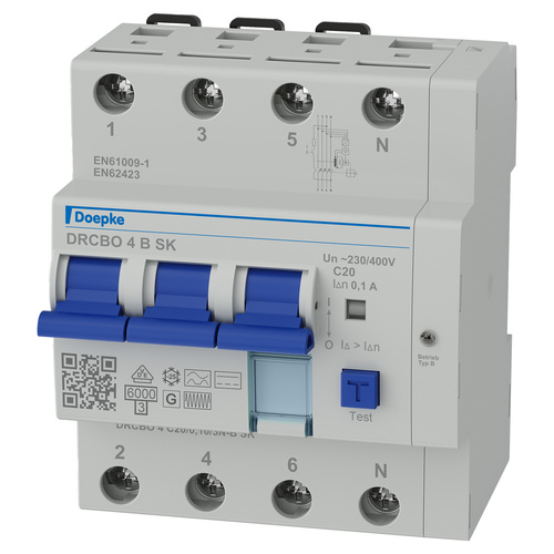 Doepke FI-/LS-Kombination DRCBO4C20/0,10/3NBSK