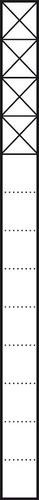 Siedle&Söhne Kommunikations-Stele 1,3m sil/met 4Mod KSF 613-4 SM