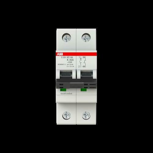 ABB Stotz S&J Sicherungsautomat K-Char. 10kA, 35A, 1P, +NA S201MT-K35NA