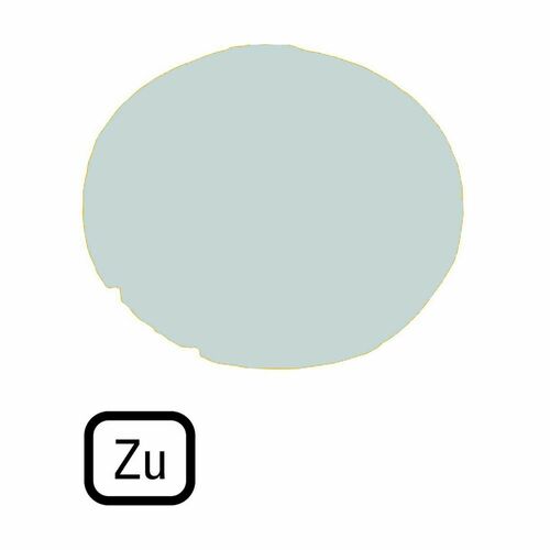 Eaton Tastenlinse flach,ws,beschriftet M22-XDL-W-D2