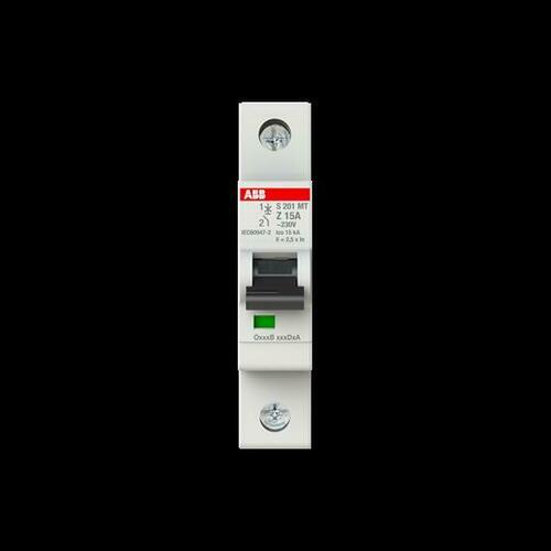 ABB Stotz S&J Sicherungsautomat Z-Char. 10kA, 15A, 1P S201MT-Z15