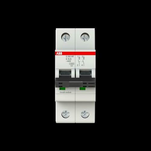 ABB Stotz S&J Sicherungsautomat C-Char. 10kA, 0,5A, 2P S202MT-C0,5