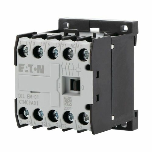 Eaton Leistungsschütz AC-3/400V:4kW 3p DILEM-01(230V50/60HZ