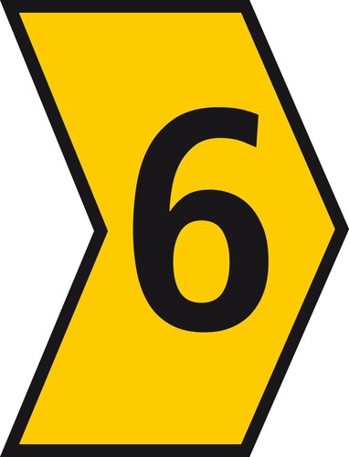 HellermannTyton Kennzeichnungstülle (6) ge, auf Rolle HG2-5-6-PVC-YE-M4