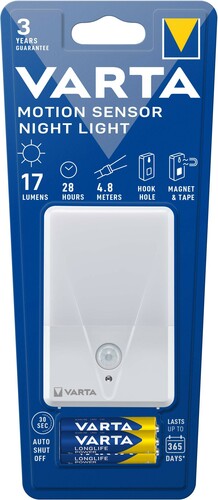 Varta Cons.Varta Bewegungsnachtlicht Mot.Sens.3AAA m.Batt Night Light