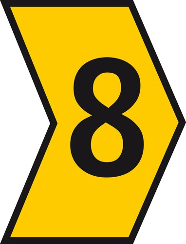 HellermannTyton Kennzeichnungstülle (8) ge, auf Rolle HG2-5-8-PVC-YE-M4