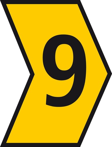 HellermannTyton Kennzeichnungstülle (9) ge, auf Rolle HG2-5-9-PVC-YE-M4