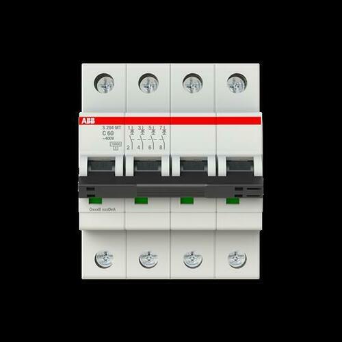 ABB Stotz S&J Sicherungsautomat C-Char. 10kA, 60A, 4P S204MT-C60