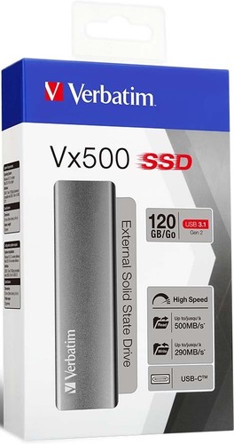 Verbatim SSD Extern 120GB USB3.1 4,57 cm(1,8Z) 47441