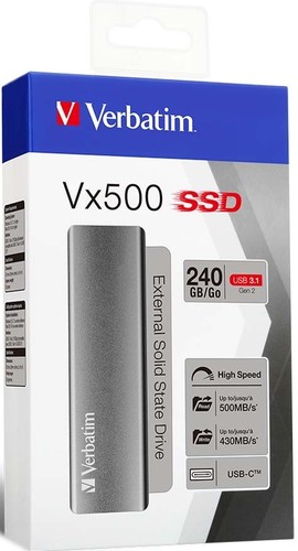 Verbatim SSD Extern 240GB USB3.1 4,57 cm(1,8Z) VERBATIM 47442