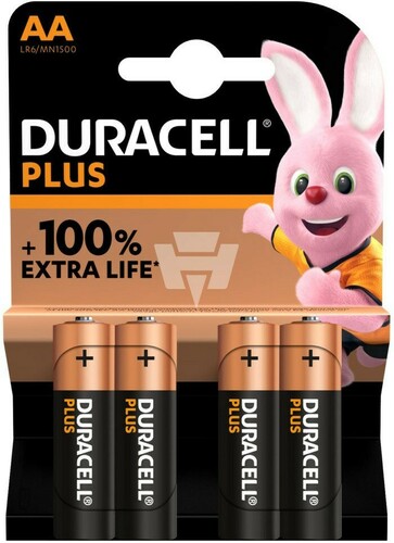 Hückmann Duracell Mignon AA PlusPower 1,5V 147282 (VE4)