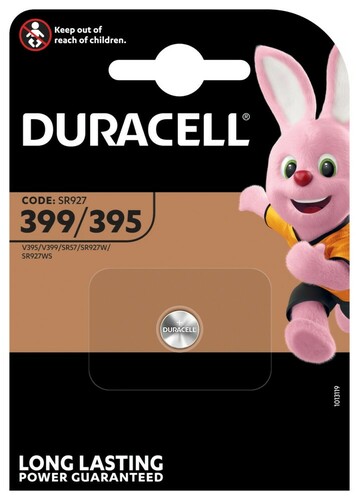 Hückmann Uhrenbatterie 1,55V 399/395 Duracell D399/D395 (Bli.1)