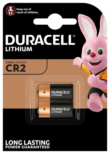 Hückmann Batterie Lithium 3V CR2 Duracell DU M3 CR2 BG2 Bli.2