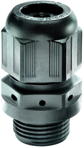 Wiska Kabelverschraubung M20x1,5 IP68 ESVG 20 RAL9005 Wiska Kabelverschraubung M20x1,5 IP68 ESVG 20 RAL9005
