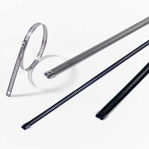 ABB Stotz S&J T&B Edelstahlkabelbinder 610x12mm schwarz YLD-12-610-BC