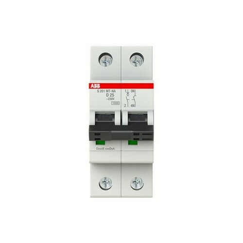ABB Stotz S&J Sicherungsautomat 10kA, 25A, 1P S201MT-D25NA
