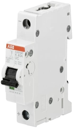 ABB Stotz S&J Sicherungsautomat K-Char. 10kA, 15A, 1P S201MT-K15UC