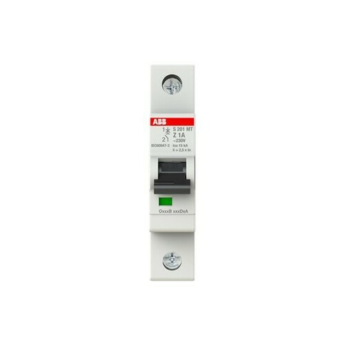 ABB Stotz S&J Sicherungsautomat 10kA, 1A, 1P S201MT-Z1 ABB Stotz S&J Sicherungsautomat 10kA, 1A, 1P S201MT-Z1