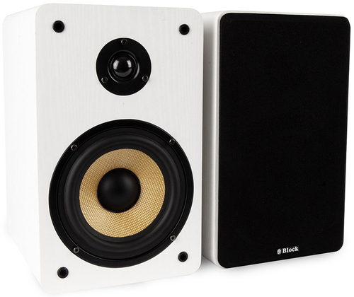 Block Lautsprecher-Paar Weiß S-250 weiß (VE2)