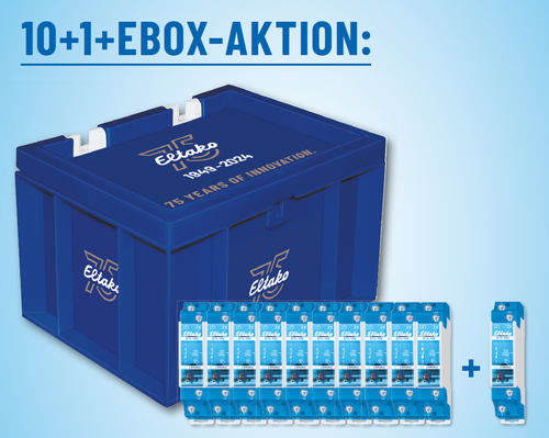 Eltako EBox-Aktion Eurobehälter 10+1 Schaltrelais EBOX75101R1210012V
