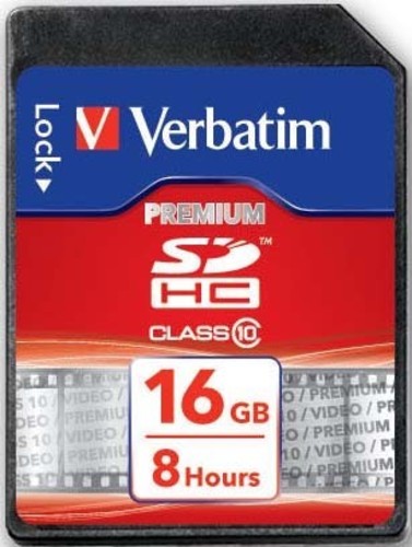 Verbatim SDHC-Card 16GB Class 10 VERBATIM 43962