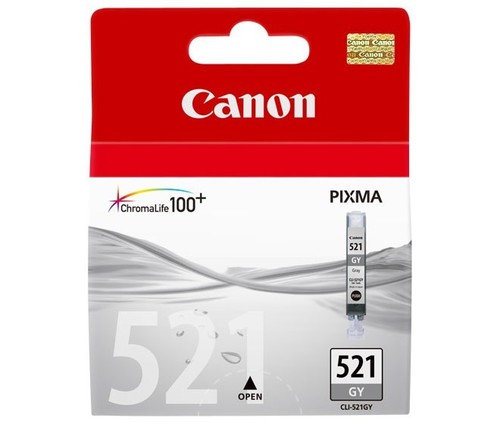 Canon Tintenpatrone grau CANON CLI-521GY 9ml