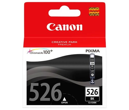 Canon Tintenpatrone schwarz CLI-526BK9mlsw