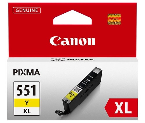 Canon Tintenpatrone gelb CLI-551Y XL