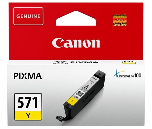 Canon Tintenpatrone gelb CLI-571Y 7mlge
