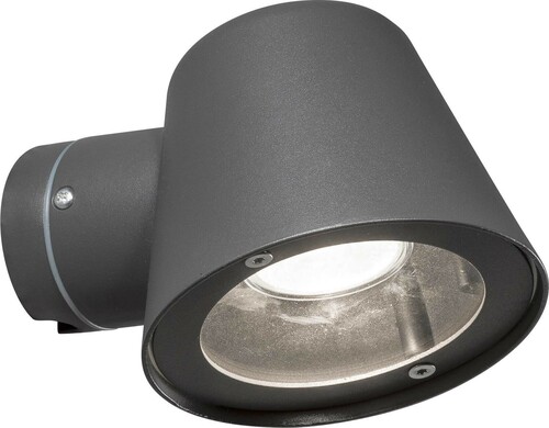 Gnosjö Konstsmide AL Wandleuchte GU 10 alu-sw/lack 7523-370 Gnosjö Konstsmide AL Wandleuchte GU 10 alu-sw/lack 7523-370