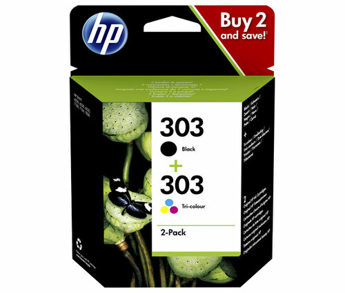 HP Tinten Kombipack schwarz/color 303