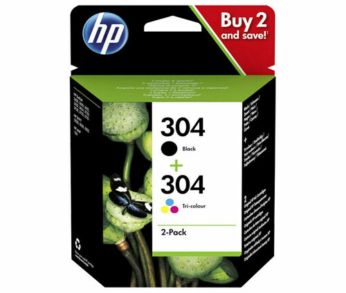 HP Tinten Kombipack schwarz/color 304