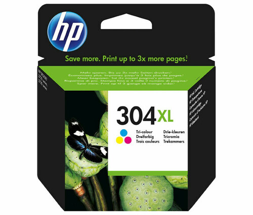 HP Tintenpatrone color 304XL/N9K07AE co