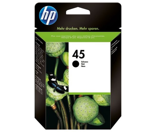 HP Tintenpatrone schwarz 45/51645AE 42mlsw