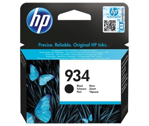 HP Tintenpatrone schwarz 934/C2P19AE10mlsw