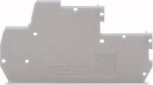 WAGO GmbH & Co. KG Abschlussplatte 1L-1P-DSK-COMP,gr 870-118