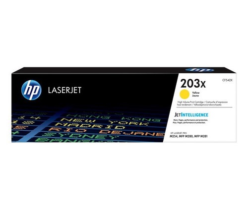 HP Lasertoner 2.500 Seiten,gelb CF542X ge