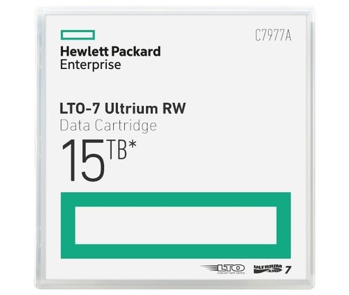 HP LTO Ultrium-7 Cartridge 6TB/15TB HP C7977A