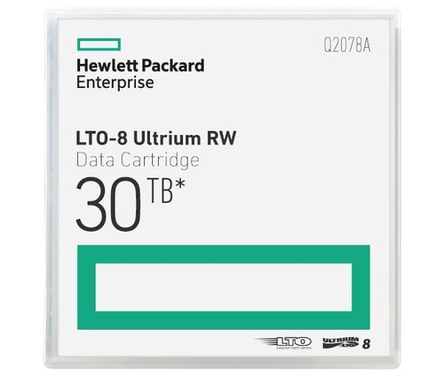 HP LTO Ultrium-8 Cartridge 12TB/30TB HP Q2078A