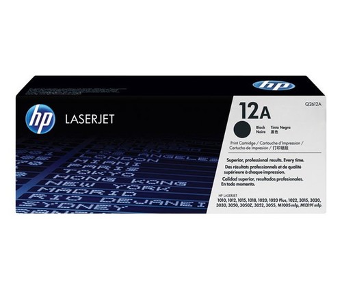 HP Lasertoner 2.000 Seiten,schwarz Q2612A sw