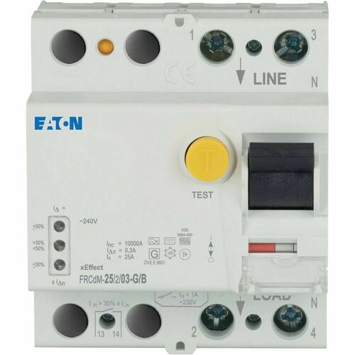 Eaton Digitaler FI-Schalter 25A,2p,300mA,TypG/B FRCdM-25/2/03-G/B