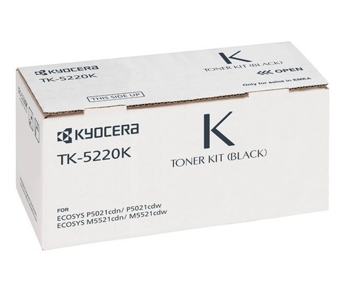 Kyocera Lasertoner 1.200 Seiten,schwarz KYOCERA TK-5220K sw
