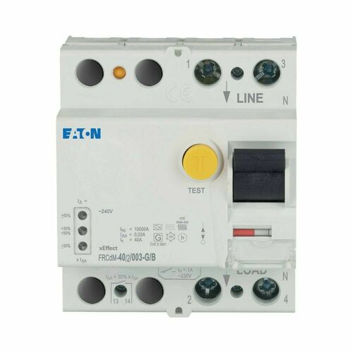 Eaton Digitaler FI-Schalter 40A,2p,30mA,TypG/B FRCdM-40/2/003-G/B